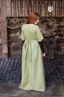 Dress Frideswinde Linden Green-GoblinSmith