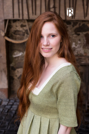 Dress Frideswinde Linden Green-GoblinSmith