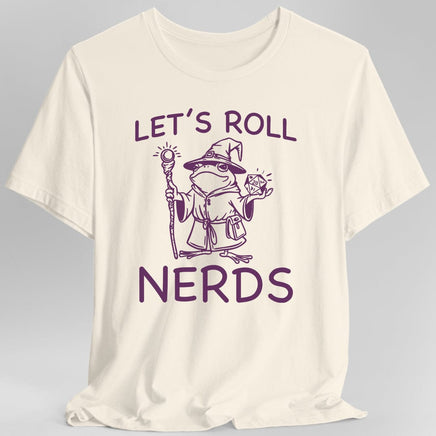 Funny D&D "Let’s Roll Nerds" Shirt-GoblinSmith