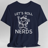 Funny D&D "Let’s Roll Nerds" Shirt-GoblinSmith
