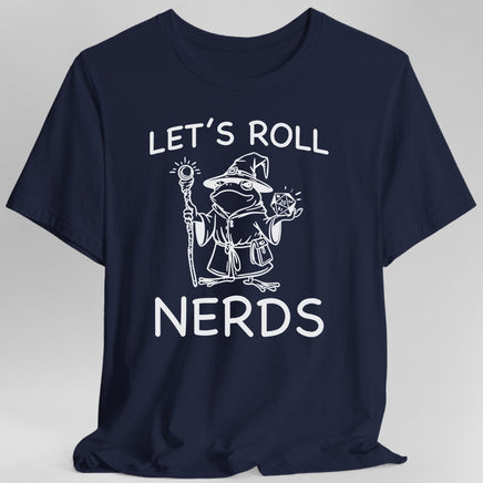 Funny D&D "Let’s Roll Nerds" Shirt-GoblinSmith