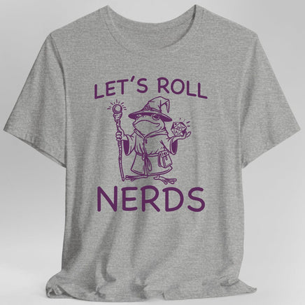 Funny D&D "Let’s Roll Nerds" Shirt-GoblinSmith