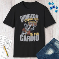 Funny D&D Shirt - Dungeon Crawling is My Cardio-GoblinSmith