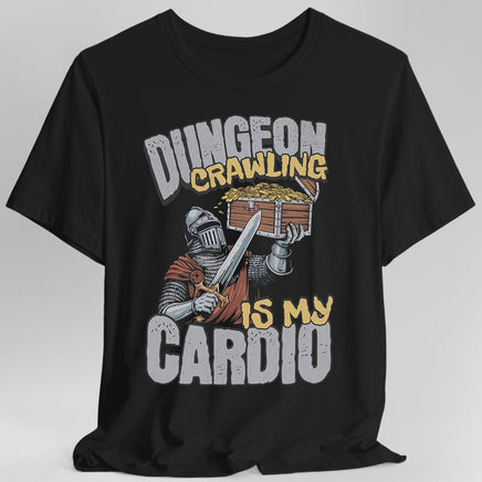 Funny D&D Shirt - Dungeon Crawling is My Cardio-GoblinSmith