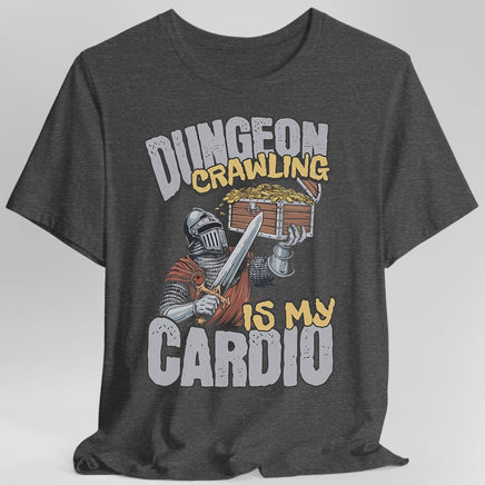 Funny D&D Shirt - Dungeon Crawling is My Cardio-GoblinSmith