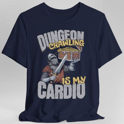 Funny D&D Shirt - Dungeon Crawling is My Cardio-GoblinSmith