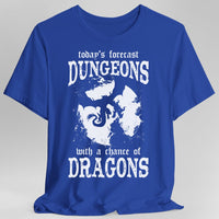 Funny D&D Weather Forecast Tshirt-GoblinSmith
