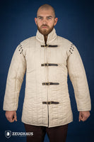 Gambeson With Removable Laced Arms Nature-GoblinSmith