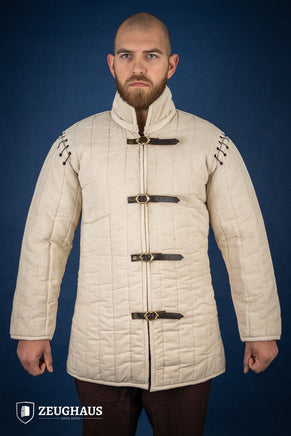 Gambeson With Removable Laced Arms Nature-GoblinSmith