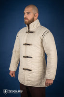 Gambeson With Removable Laced Arms Nature-GoblinSmith