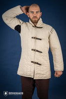 Gambeson With Removable Laced Arms Nature-GoblinSmith