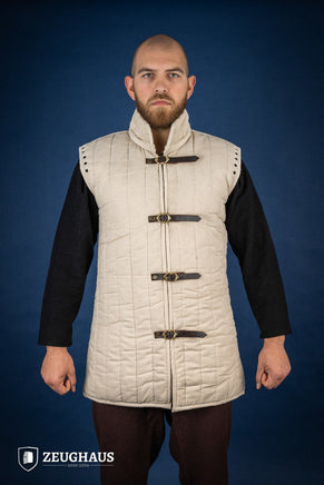 Gambeson With Removable Laced Arms Nature-GoblinSmith