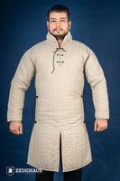 Gambeson With Side Buckles Nature-GoblinSmith