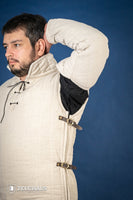 Gambeson With Side Buckles Nature-GoblinSmith