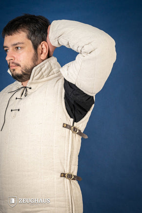 Gambeson With Side Buckles Nature-GoblinSmith