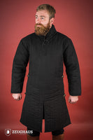Gambeson With Side Buckles Black-GoblinSmith