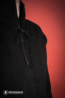 Gambeson With Side Buckles Black-GoblinSmith