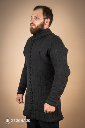Gambeson 14th Cent. Black-GoblinSmith