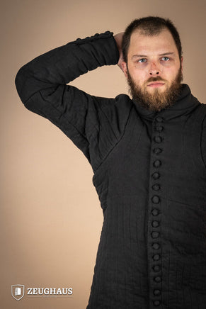 Gambeson 14th Cent. Black-GoblinSmith