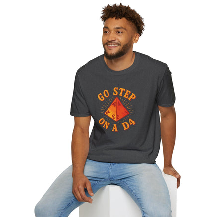 Go Step On A D4 Funny D&D T-Shirt-GoblinSmith