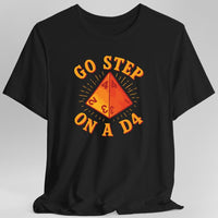 Go Step On A D4 Funny D&D T-Shirt-GoblinSmith