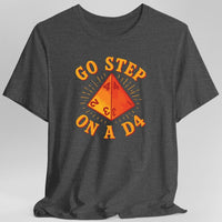 Go Step On A D4 Funny D&D T-Shirt-GoblinSmith