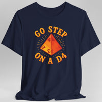 Go Step On A D4 Funny D&D T-Shirt-GoblinSmith