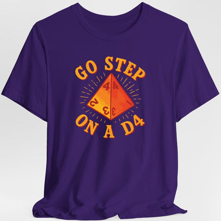 Go Step On A D4 Funny D&D T-Shirt-GoblinSmith
