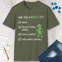 Goblin Quiz Shirt - Funny D&D Goblin Friend T-shirt-GoblinSmith