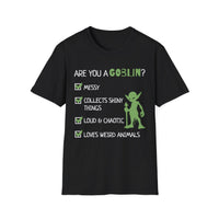 Goblin Quiz Shirt - Funny D&D Goblin Friend T-shirt-GoblinSmith