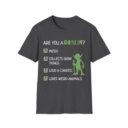 Goblin Quiz Shirt - Funny D&D Goblin Friend T-shirt-GoblinSmith
