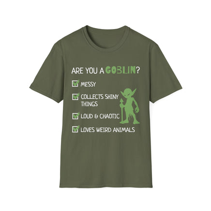 Goblin Quiz Shirt - Funny D&D Goblin Friend T-shirt-GoblinSmith