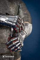 Gothic Gauntlets 1,6 mm Polished-GoblinSmith