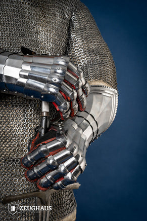 Gothic Gauntlets 1,6 mm Polished-GoblinSmith