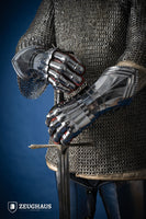 Gothic Gauntlets 1,6 mm Polished-GoblinSmith