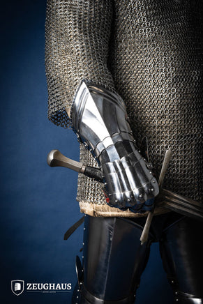 Gothic Gauntlets 1,6 mm Polished-GoblinSmith