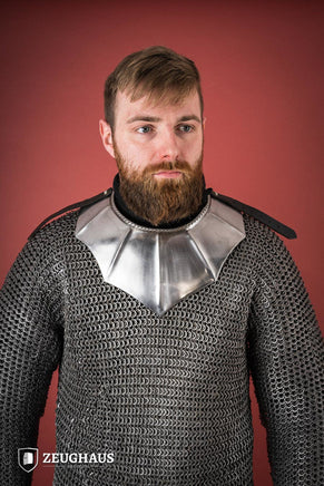 Gothic Gorget 1,6mm Polished-GoblinSmith