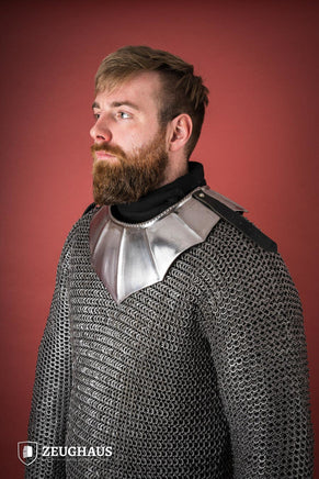 Gothic Gorget 1,6mm Polished-GoblinSmith