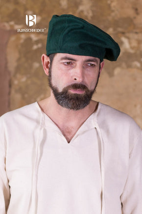 Wool Beret Harald Green-GoblinSmith