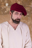 Wool Beret Harald Red-GoblinSmith