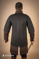 Chainmail Haubergeon Roundring 10mm Burnished-GoblinSmith
