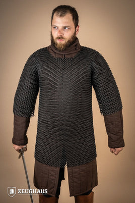 Chainmail Haubergeon Roundring 10mm Burnished-GoblinSmith