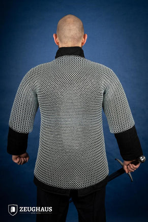 Chainmail Haubergeon Roundring 10mm Galvanized-GoblinSmith