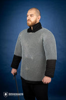 Chainmail Haubergeon Roundring 10mm Galvanized-GoblinSmith