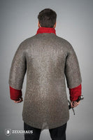 Chainmail Haubergeon Flatring Riveted 6mm Steel Oiled-GoblinSmith