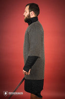 Chainmail Haubergeon Roundring 9mm Steel Oiled-GoblinSmith