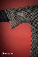 Chainmail Haubergeon Roundring 9mm Steel Oiled-GoblinSmith