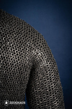 Chainmail Haubergeon Flatring Riveted 9mm Stainless Steel-GoblinSmith