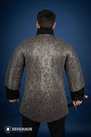 Chainmail Haubergeon Flatring Riveted 9mm Stainless Steel-GoblinSmith