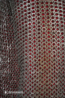 Chainmail Haubergeon Flatring Riveted 9mm Steel Oiled-GoblinSmith